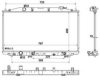 NRF 53971 Radiator, engine cooling